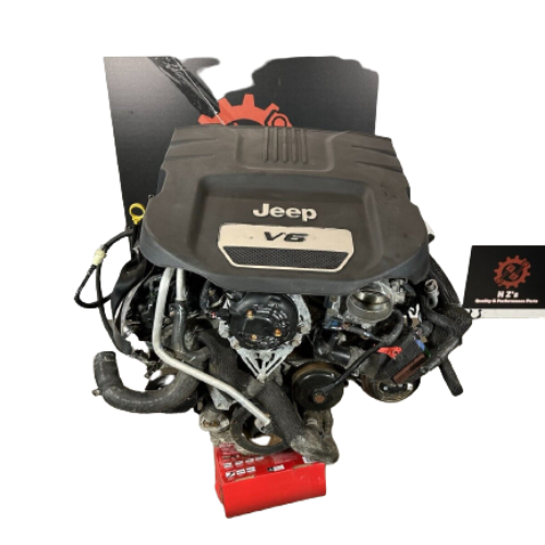 JEEP WRANGLER UNLIMITED SPORT 14-18 3.6L V6 6 CYLINDER BLOCK MOTOR ENGINE 35K