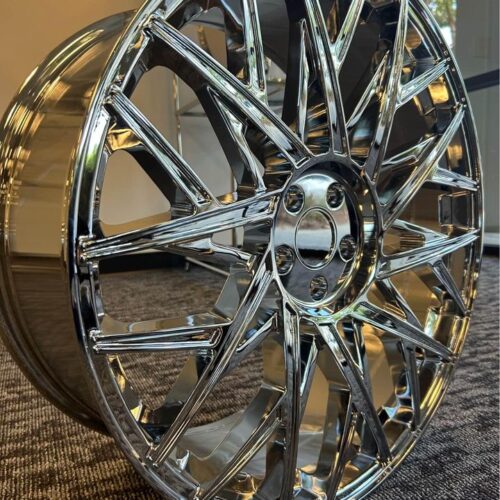 24 INCH AND 26 INCH CHROME WHEELS BOLT PATTERN: 6×139.7